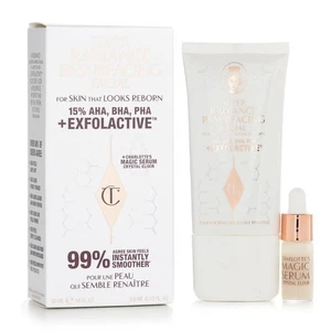 Charlotte Tilbury Super Radiance Resurfacing Facial Acid Exfoliator + Serum! 70 $ - Bild 1 von 1