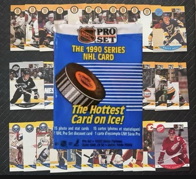 1990-91 Pro Set Hockey Trading Cards Complete Your Set U Pick 1/3 - Image 1 of 3