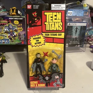 Figuras de acción Teen Titans Go Gizmo Red X Robin 3,5" posables nuevas selladas - Imagen 1 de 7