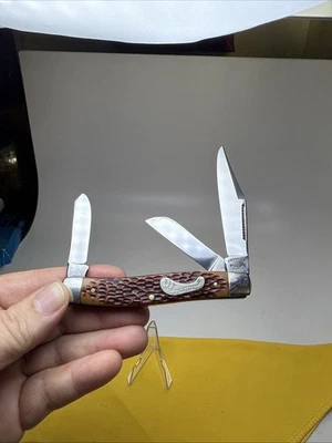 Винтажный карманный нож Frontier 4431 Imperial USA с 3 лезвиями - Изображение 1 из 4