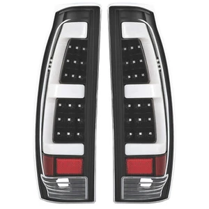 LED Tail Lights Lamps Clear Lens For 2002 2003 2004-2006 Chevy Avalanche LH+RH - Picture 1 of 20