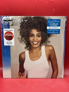 Whitney Houston Whitney Target Exclusive Blue Colored Vinyl Sealed - Picture 1 of 2