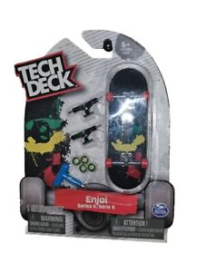 Tech Deck Series 6 ENJOI RASTA Panda+Black TRUCKS! Rare! SKATELIFE SK8 NEW