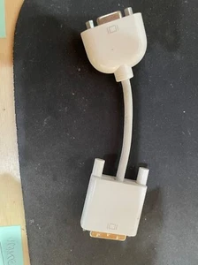 Genuine OEM Apple/Mac 603-8525 DVI to VGA Adapter Cable - Picture 1 of 3