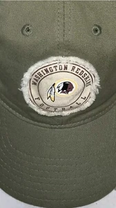 WASHINGTON Redskins NFL DISTRESSED STRAPBACK DEADSTOCK HAT CAP VINTAGE C4 - Picture 1 of 6