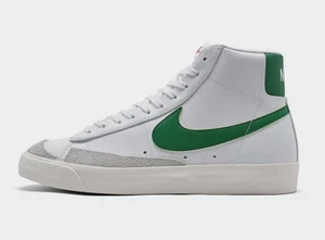 Tenis Nike Blazer Mid '77 Blanco Negro Pino Verde BQ6806 115 Nuevas TODAS LAS TALLAS - Imagen 1 de 6