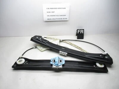 Regulador de ventana delantera derecha Mercedes-Benz S600 2007-2013 2217200246 OEM Foto 1 de 4