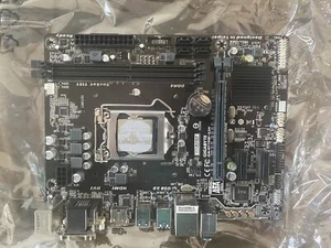 GIGABYTE GA-H110M-S2H INTEL i5 6500 cpu motherboard bundle - Picture 1 of 5