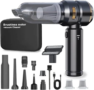 Car Vacuum Cleaner,22000Pa High Power Mini Vacuum Cleaner,Rechargeable Handheld - Picture 1 of 12