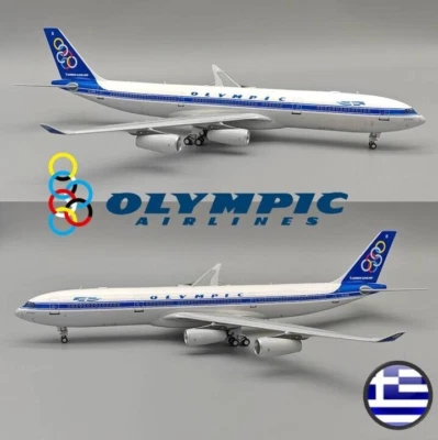 InFlight 1/200 IF343OL0424, Olympic Airlines Airbus A340-300, SX-DFB, Greece - Image 1 of 4