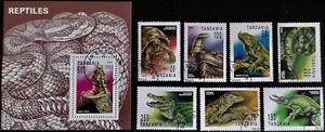 TANZANIA 1993 - REPTILES ._ - Imagen 1 de 2