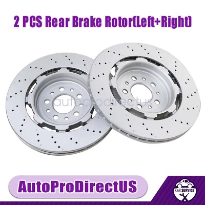 68306759AA Rear Brake Rotors For 2017-21 Alfa Romeo Giulia Stelvio Quadrifoglio - Image 1 of 4