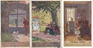 3 cards Federation of German Austrians, founder cards 29/9/14 - Picture 1 of 1