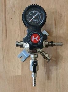 KegCo Elite Series Single Gauge Secondary Regulator LHU5S-1 - Picture 1 of 6