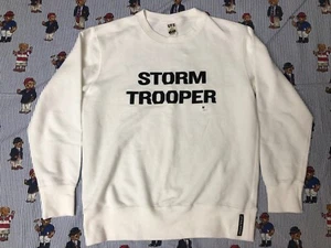 Nuovo Uniqlo Star Wars Pullover Felpa Uomo/Donna Medium Storm Trooper Rogue🔥 - Foto 1 di 11