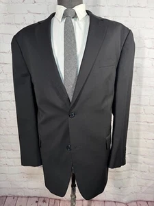 Abrigo Blazer Chaqueta MICHAEL KORS Para Hombres Negro Lana ATHLETIC FIT TALLA 48R - Imagen 1 de 9
