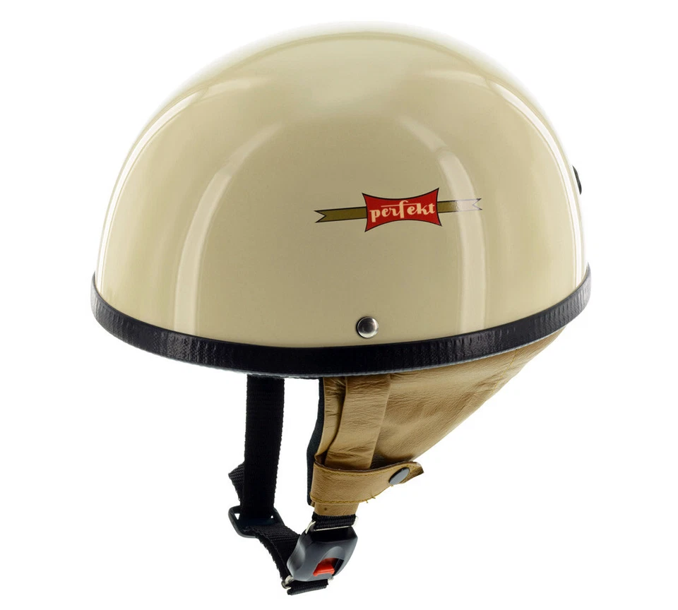 Schutzhelm PERFEKT elfenbein Größe L (59-60cm) Simson MZ DDR Moped Motorrad - Bild 1 von 1