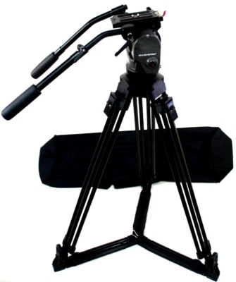 O'CONNOR 1030 HEAD CARTONI DA TRIPOD SYS GRSPR TWO PAN BARS TDKNOB SERVICED 39Lb - Image 1 of 4