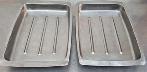 Edelstahlwanne Edelstahltablett Servierwanen Serviertablett Metzgerei Bratwürste - Bild 1 von 4