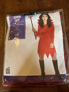 Devious Devil Halloween Costume for Girls Large 12-14 Box 9 - Picture 1 of 3