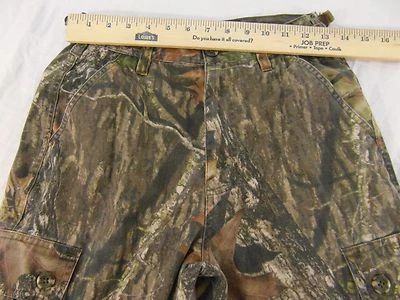 Calça grande infantil carvalho musgoso grande floresta camuflagem padrão mistura de algodão - Imagem 1 de 4