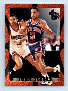 1994-95 Topps Embossed John Starks New York Knicks #66 - Picture 1 of 2