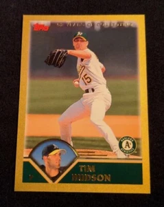 2003 ATHLETICS Topps Gold #558 Tim Hudson/2003 - Picture 1 of 2