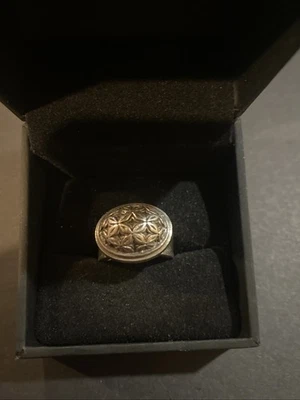 ANILLO PESADO PLATA ESTERLINA MICHAEL DAWKINS talla: 5,5 Foto 1 de 4