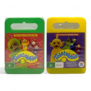 Teletubbies: Feliz Navidad + Rimas Infantiles DVDs - Región 4 PAL - Nuevo y Sellado - Imagen 1 de 24