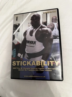 Eddie Abbew: Stickability [2007] Bodybuilding DVD 2 x Discs - Mr Olympia - Image 1 of 3