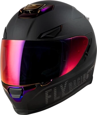Sentinel Recon Helmet Matte Black/Purple Chrome Xl - Image 1 of 4