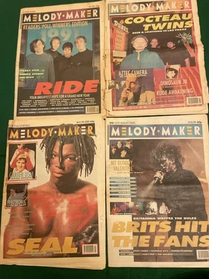 1991 Melody Maker Cocteau Twins, Cure, Seal, Mazzy Star, My Bloody Valentine - Image 1 of 4
