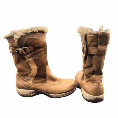 Botas de Invierno Dansko Gamuza Piel de Oveja Suela Vibram Marrón Talla 39 (US 8.5–9) Foto 1 de 4