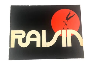 RAISIN 1974 Broadway Musical Souvenir Programm Virginia Capers - Bild 1 von 6