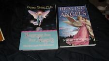 Doreen Virtue Book Lot Messages From Your Angels Healing With Angels Book Lot
