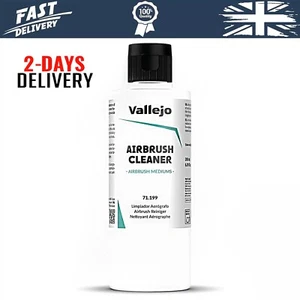 Airbrush Reiniger 200ml Vallejo Acrylfarbe wasserbasiertes Modell Luft ungiftig Neu - Bild 1 von 5