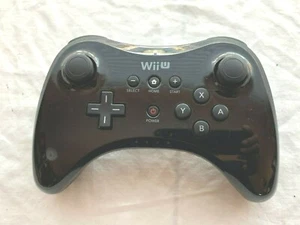 Controlador inalámbrico Nintendo Wii U OEM probado y funcionando negro wup-005 - Imagen 1 de 2
