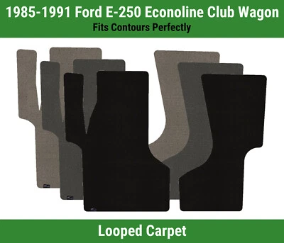 Alfombrillas delanteras Lloyd Classic Loop para Ford E-250 Econoline Club Wagon 85-91  Foto 1 de 4