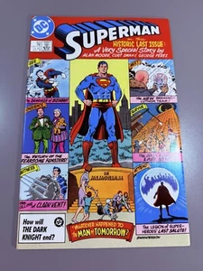 Superman #423 DC, 1986 9,8 NM/MT Zustand weiße Seiten! Alan Moore Erstdruck - Bild 1 von 8