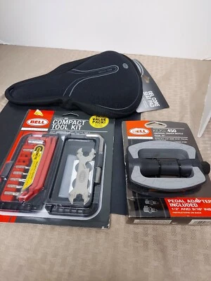 (3) Kit de herramientas, asiento y pedal Bell Bicycle Foto 1 de 4