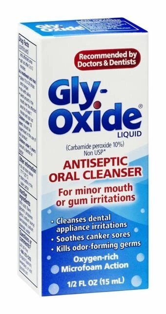 Gly-Oxide Liquid 0.5oz Antiseptic Oral Cleanser