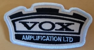Parche bordado Vox Amplification ltd aprox 2x4" - Imagen 1 de 2