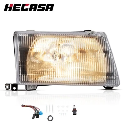 Faro faro con bombilla lado pasajero derecho para camionetas Peterbilt 375 385 transparente Foto 1 de 4