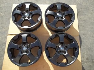 68891 SUBARU FORESTER WILDERNESS 17" WHEEL ONE #1 BLACK GENUINE OEM FACTORY RIMS - Picture 1 of 24