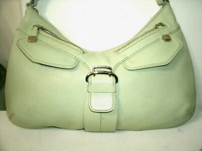 Cole Haan NWOT Very Pretty Medium Large Light Green Soft Leather Shoulder Bag! - Image 1 of 4
