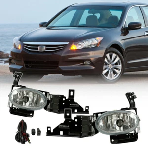 For Honda Accord Sedan 2011-2012 Front Bumper Fog Lights Driving Lamps w/Switch - Picture 1 of 11
