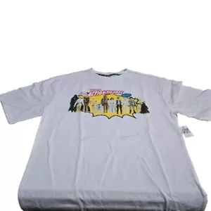 NEW Star Wars Shirt Adult SMALL White Vintage Action Figures Disney Parks Mens - Picture 1 of 9