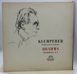 Brahms Symphony No 1 - Klemperer Philharmonia Orchestra - Angel Records   - Bild 1 von 3