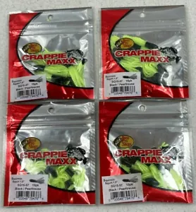Chorros/crappie Max Bass Pro Shops Tournament Series 1-1/2 ¡4 paquetes! - Imagen 1 de 5