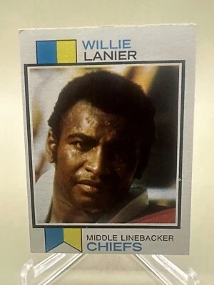 WILLIE LANIER 1973 Topps #410 - EX/NM - Chiefs - Image 1 of 2